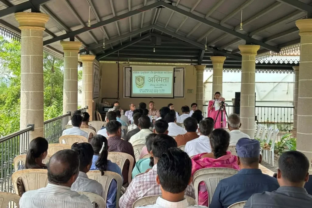 अस्मिता इन्स्टिट्यूट ऑफ ऑर्गेनिक अँड नॅचरल फार्मिंग (AIONF) च्या वतीने आयोजित मोफत सेंद्रिय व नैसर्गिक शेती मार्गदर्शन शिबिराचा शुभारंभ